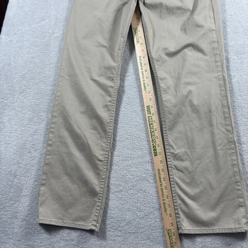 Polo Ralph Lauren Mens 34x32 Tan Five‎ Pocket Stretch Chino Pants Beige Straight